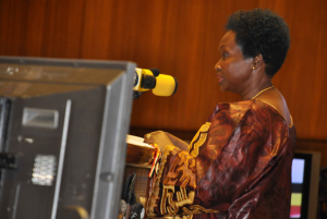 Finance Minister Maria Kiwa