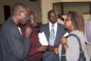 MUASA members after a meeting