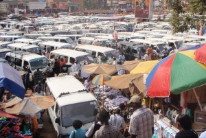 Kampala taxi park