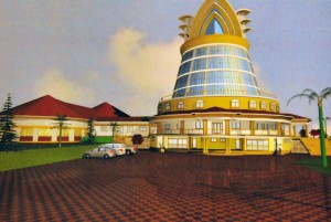 An artistic impression of the new Namugongo Martyrs shrine.