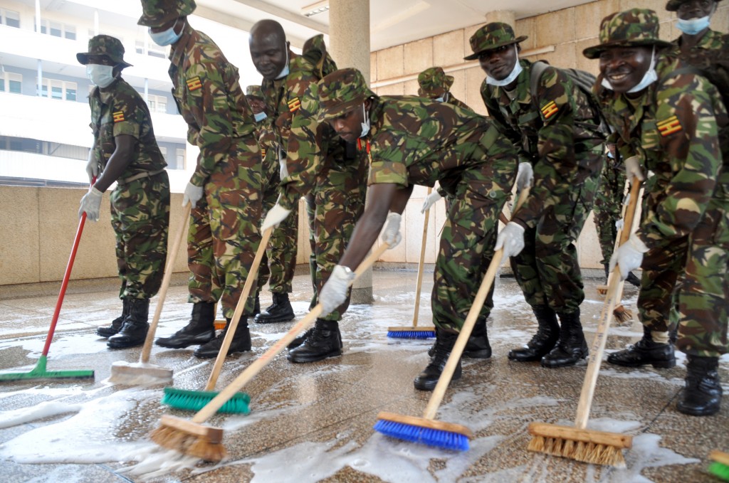 UPDF in Cleaning exercise