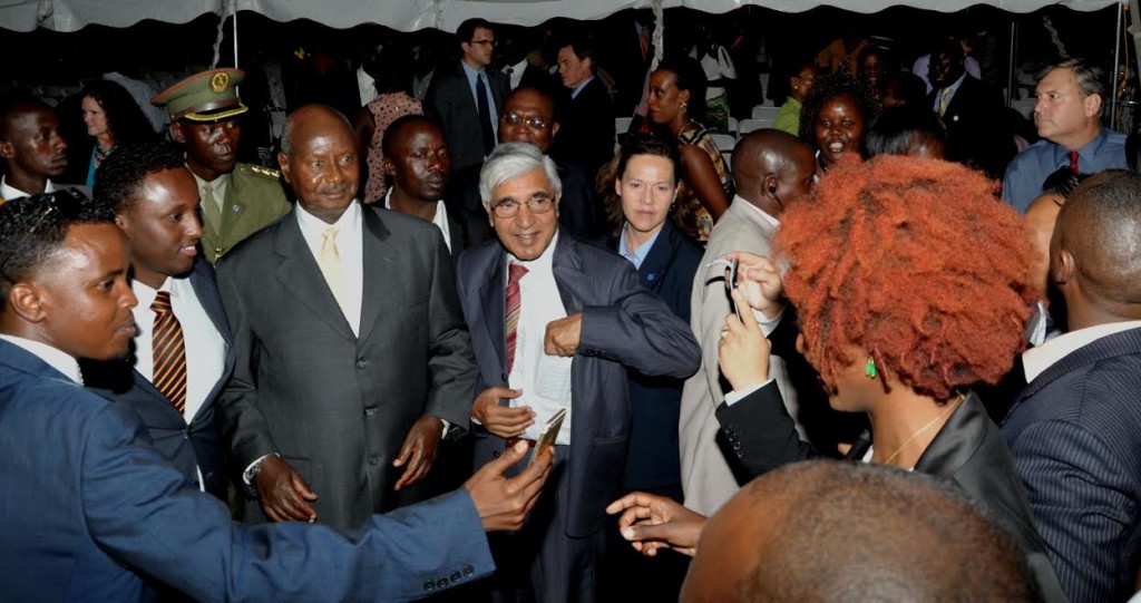 Museveni in Texas