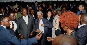 Museveni in Texas