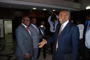 Rugunda arrives at parliament
