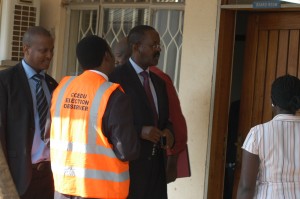 Electoral Commission officials