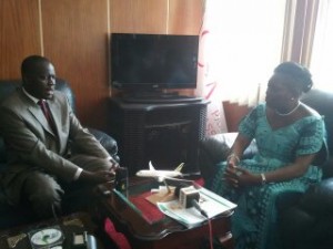 EALA Speaker Dan Kidega meets Uganda's Speaker Rebecca Kadaga