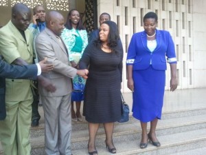 Rosa Whitaker at parliament