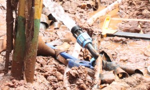 NWSC water pipes
