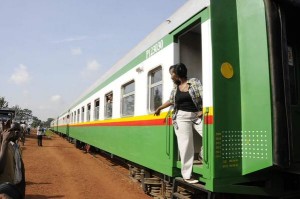 Jenniffer Musisi on train