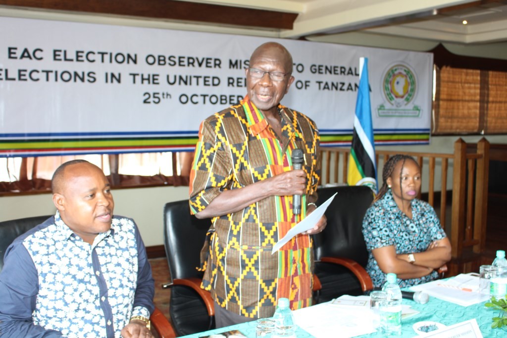 Moody Awori launches EAC Election Observer Mission