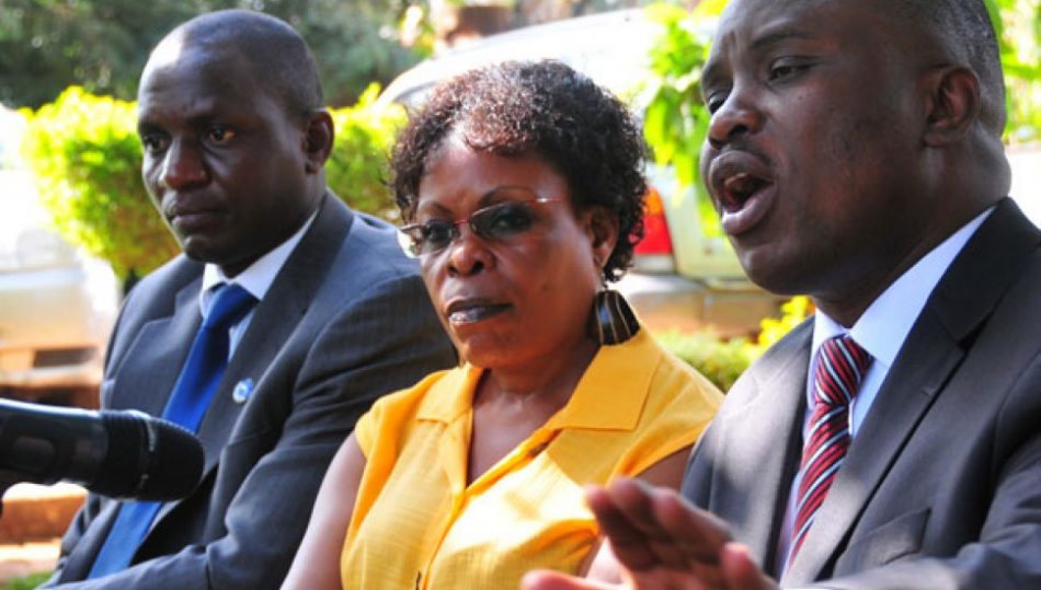 Erias Lukwago and Beti Kamya