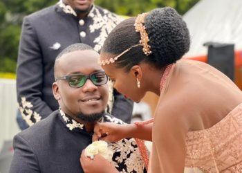 Collins Emeka, girlfriend make it official in colourful giveaway ceremony