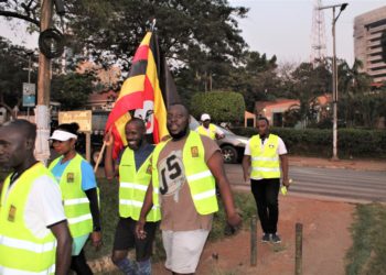 PICTORIAL: Joe Walker, friends kick off Kampala-Mbale trek