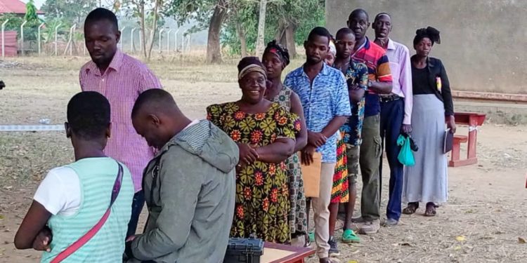Pictorial: Serere voters head to the polls today 
