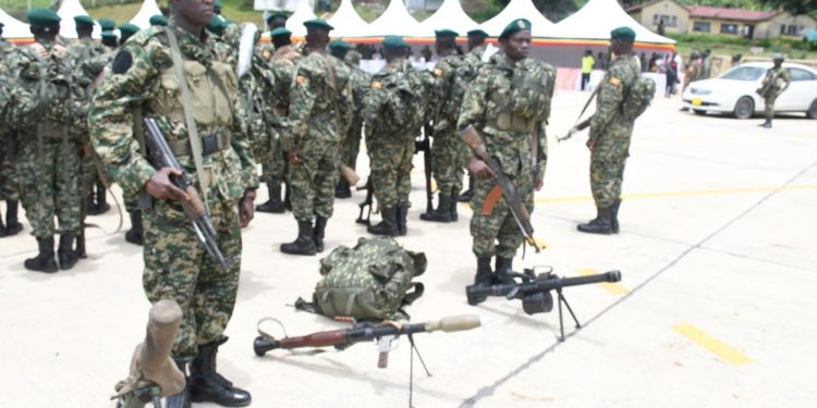 5,000 UPDF soldiers flagged off for peace mission in DRC