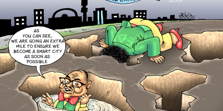 Kampala Pothole Exhibition: Netizens expose capital’s poor roads