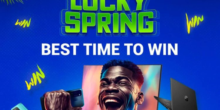 Bet and win smartphones, laptops and TVs in the Lucky Spring promotion from 1xBet!