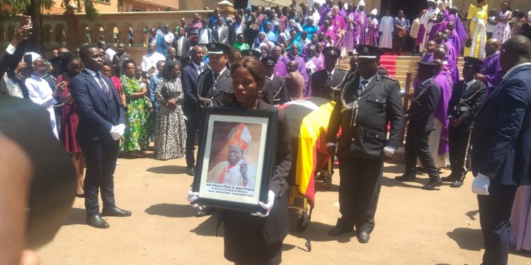 Religious, political leaders mourn Mbarara Archbishop Emeritus Bakyenga 