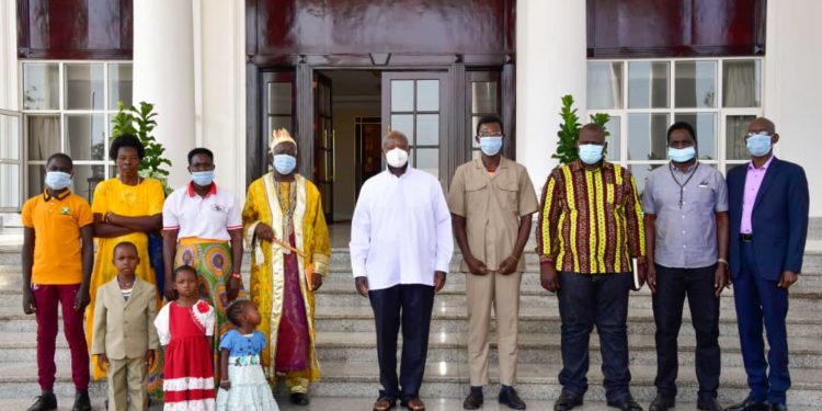 Museveni meets son of fugitive warlord Kony
