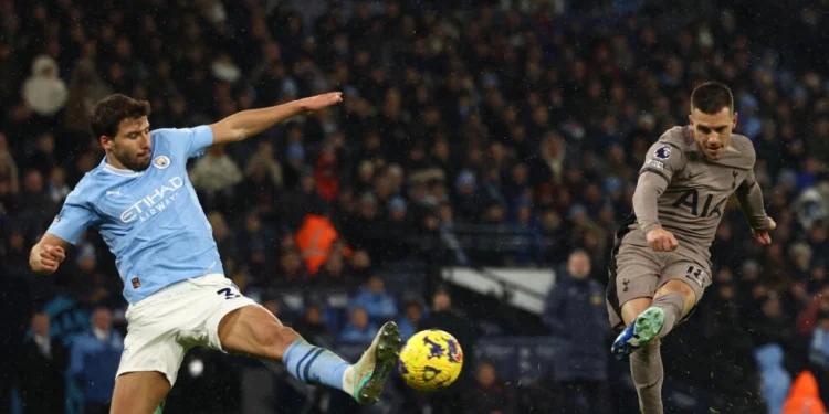 Man City to face Tottenham in FA Cup fourth round
