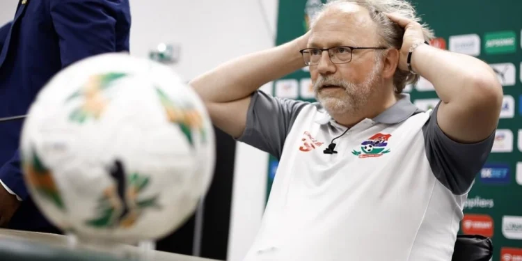 Gambia boss plays down chances of another surprise AFCON run