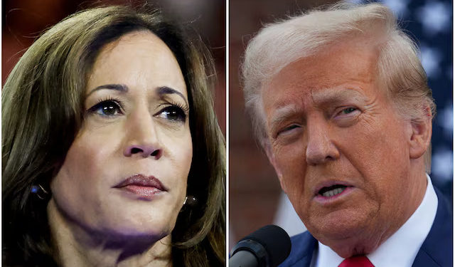 Harris accepts rules to debate Trump, including muted mics, source says