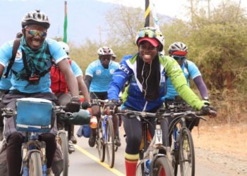 Nakabuye on touring East Africa twice, on a bike