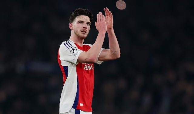 Arsenal’s Rice gives new Champions League format thumbs up